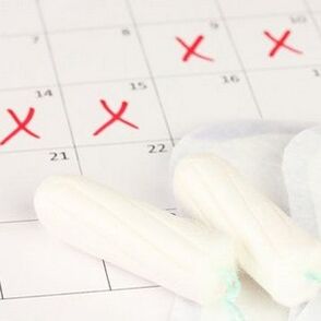 Gagalna siklus menstruasi - gejala tina BPHMT